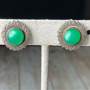 VINTAGE SUNFLOWER EARRINGS